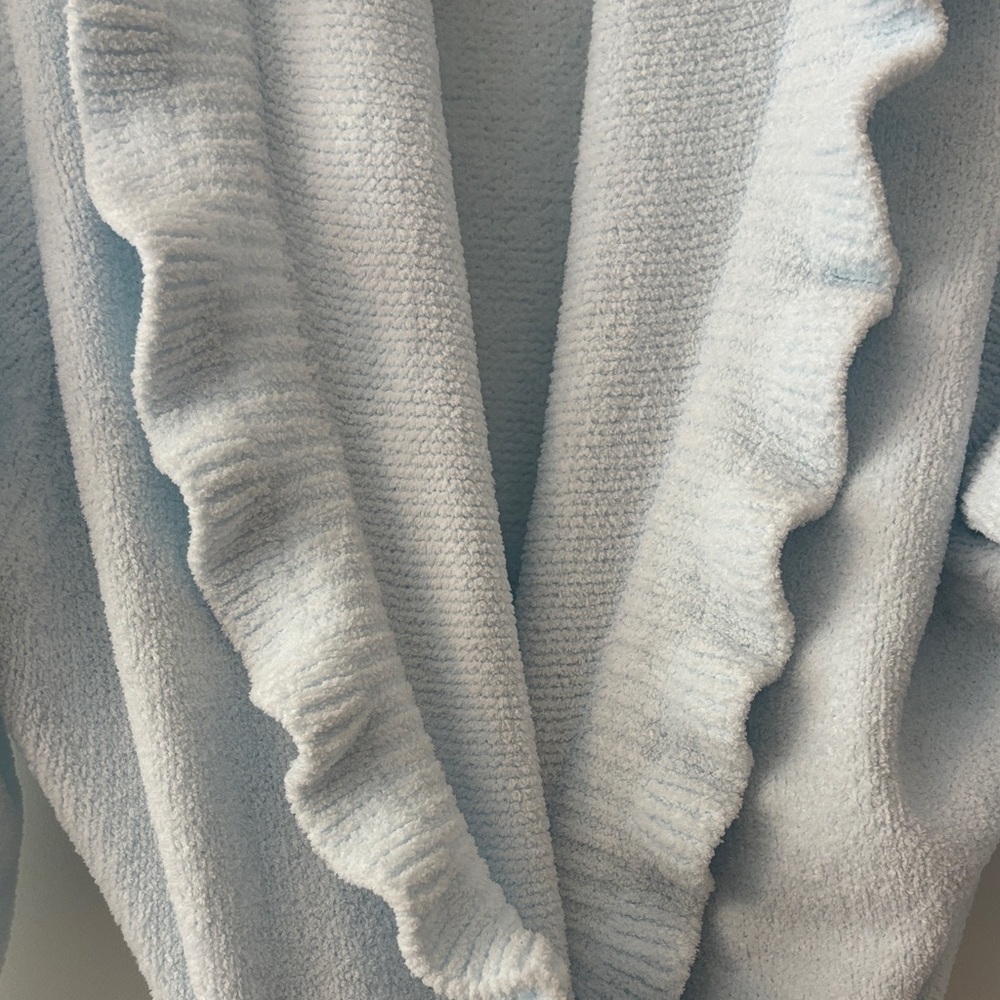 Softies Ruffled Chenille Robe - Large - Picture 3 of 8